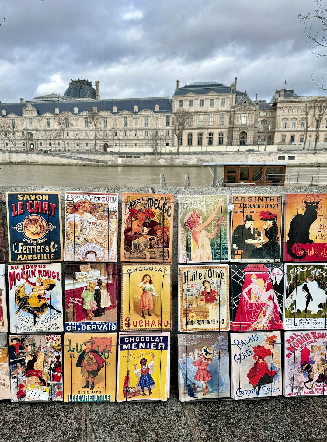 retro french ads