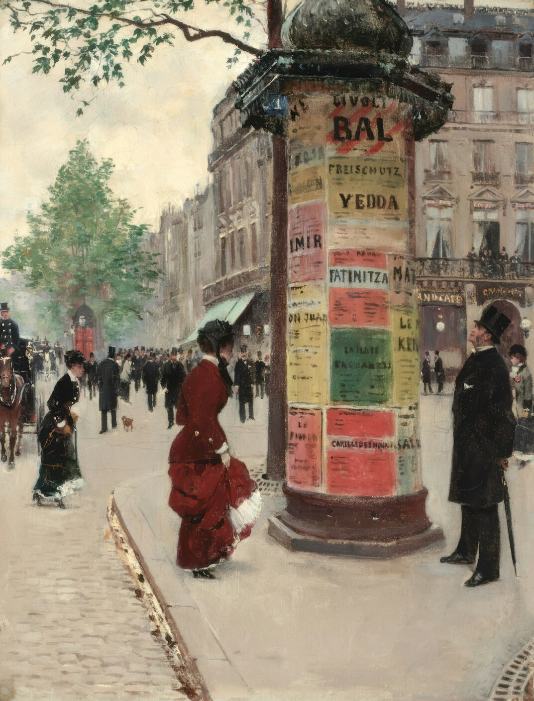 old french advertisement